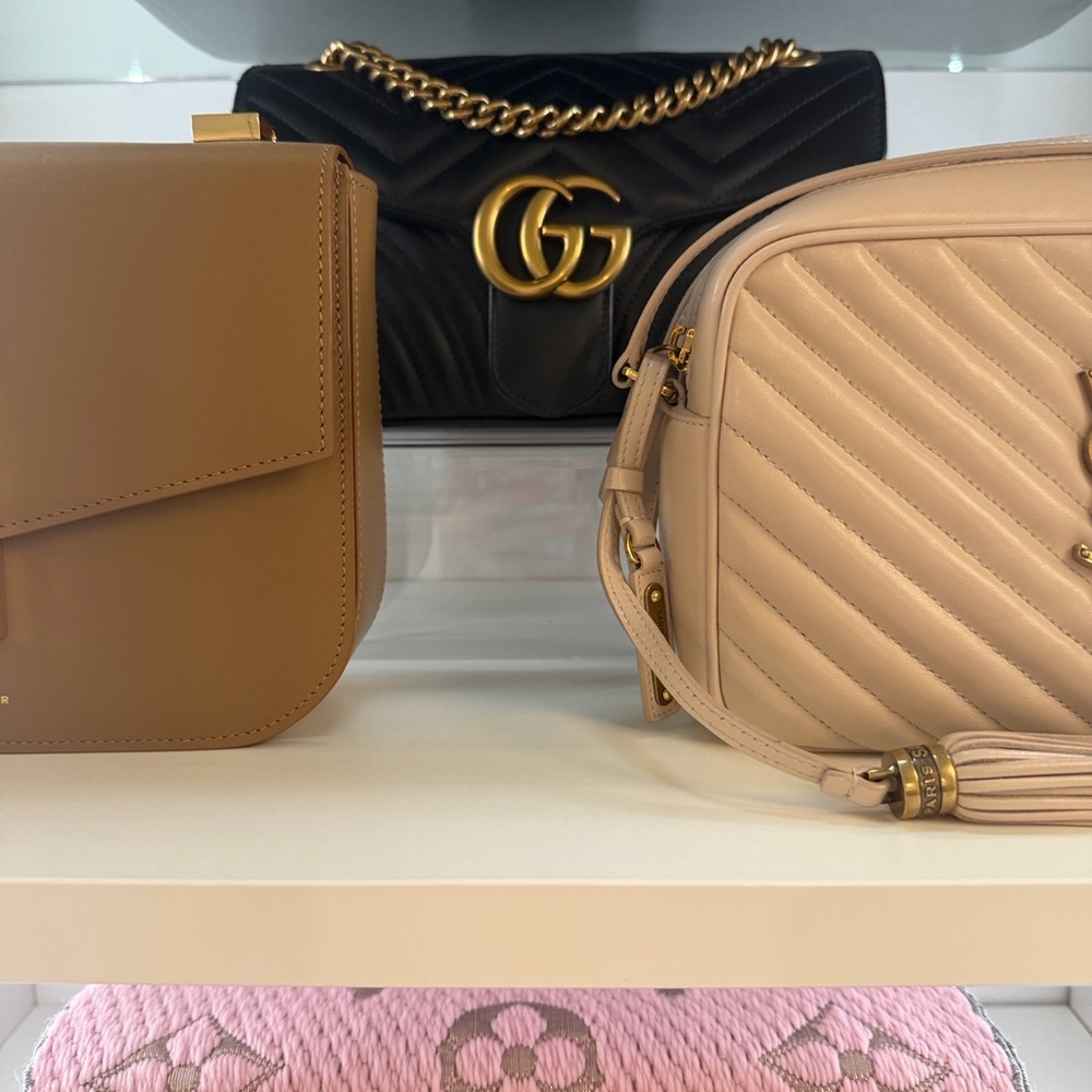 NEW Gucci Matelasse Small Marmont Shoulder Bag - Picture 6 of 14